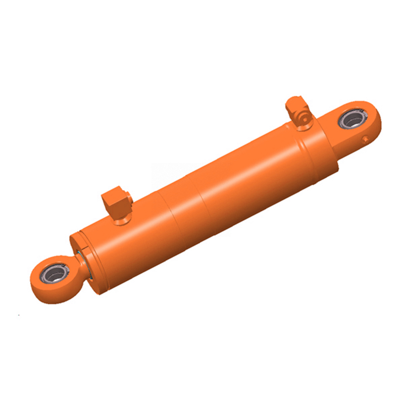 Leg Deploys Cylinder for Truck Crane