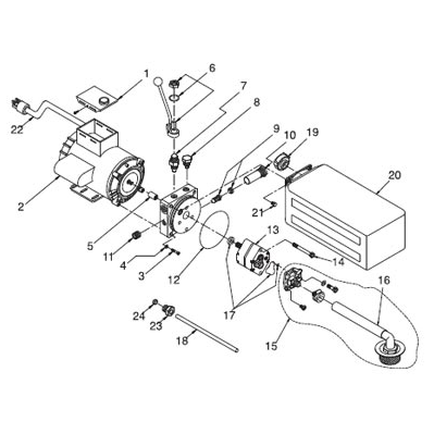 Tire Changer Hydraulic Power Unit