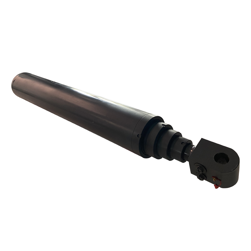 telescopic multistage hydraulic cylinder for garbage truck